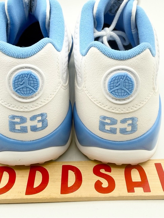 Nike Air Jordan 9 Retro Low G Golf UNC University Blue White FJ5934-101 Men’s - Picture 4 of 12